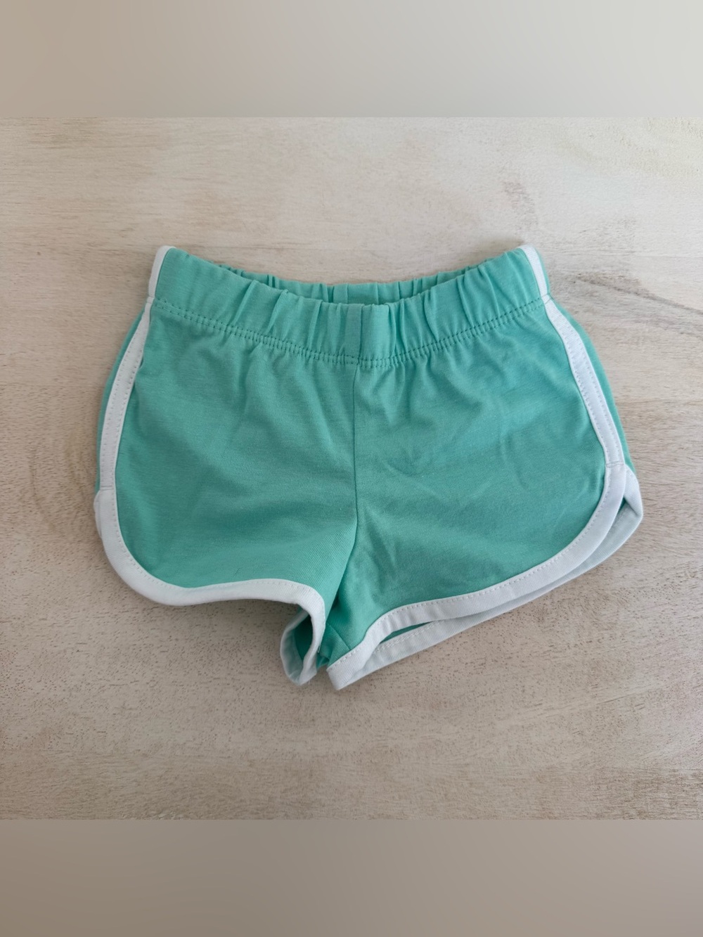 Garanimals Mint Green Athletic Shorts with White Trim
